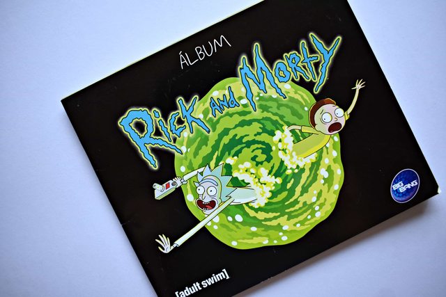 Rick and Morty (Big-Bang, 2018): Álbum Completo (Con todas sus láminas pegadas)