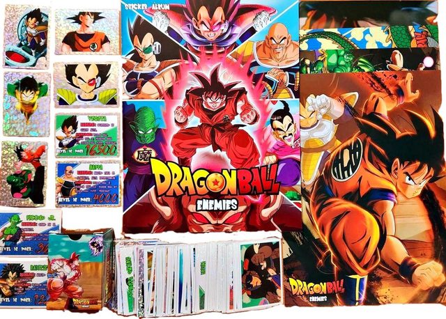 Dragon Ball Enemies 1: Álbum Completo A Pegar [Ultima Unidad (Producto Escaso)]