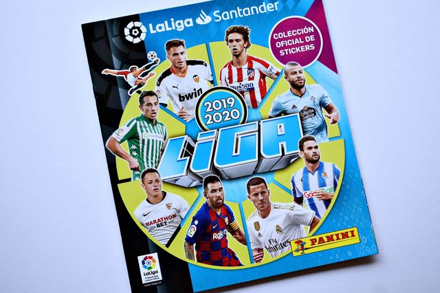 Liga Española 2019-2020, LaLiga Santander Liga 2019-2020 (Panini, 2019): Álbum Vacío (Sin láminas)