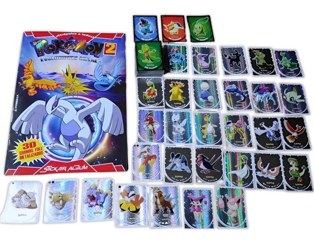 Pokémon, Evoluciones Metal 2: Álbum Completo A Pegar