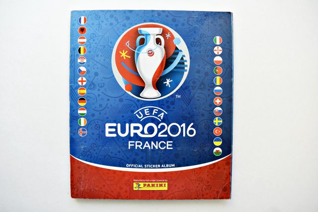 UEFA Euro 2016 France 2016 (Panini, 2016): Álbum Completo (Con todas sus láminas pegadas)