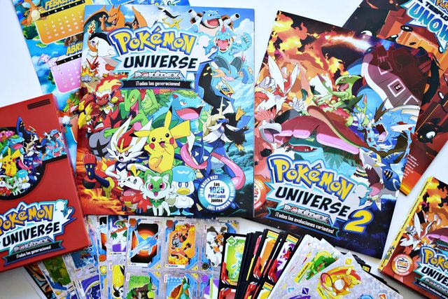 . 1 Álbum: Pokémon Universe, Promo: Álbum Completo A Pegar