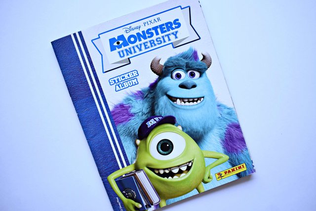 Monsters University (Panini, 2013): Álbum Completo (Con todas sus láminas pegadas)