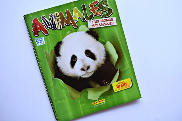 Animales (Panini, 2013): Álbum Vacío (Sin láminas)