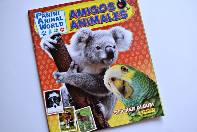 Amigos Animales (Panini, 2012): Álbum Vacío (Sin láminas)