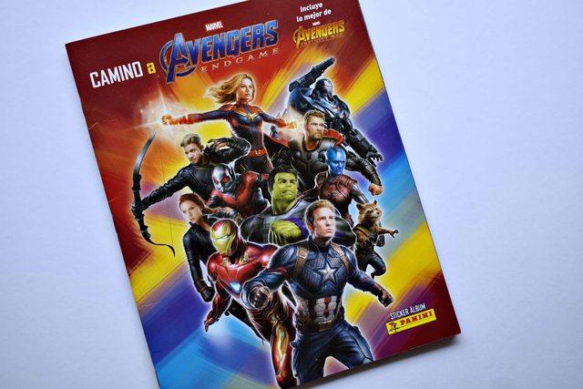 Avengers, Camino a Endgame (Panini, 2019): Álbum Completo (Con todas sus láminas pegadas)