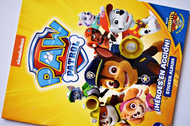 Paw Patrol ¡Héroes en Acción! (Panini, 2019): Álbum Vacío (Sin láminas)