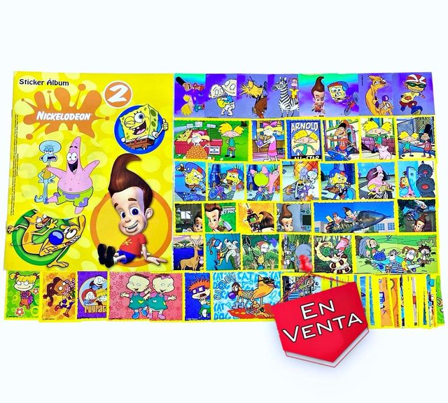 Nickelodeon 2: Álbum Completo A Pegar [Últimas Unidades]