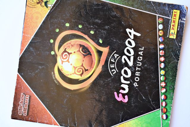 UEFA Euro 2004 Portugal (Panini, 2004): Tiene 6 Láminas (Álbum)