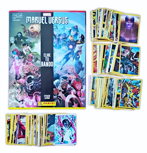 Marvel VERSUS: Álbum Completo A Pegar