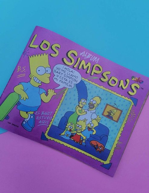 LOS SIMPSONS (Don Comic, 1991): Álbum Completo (Con láminas impresas)