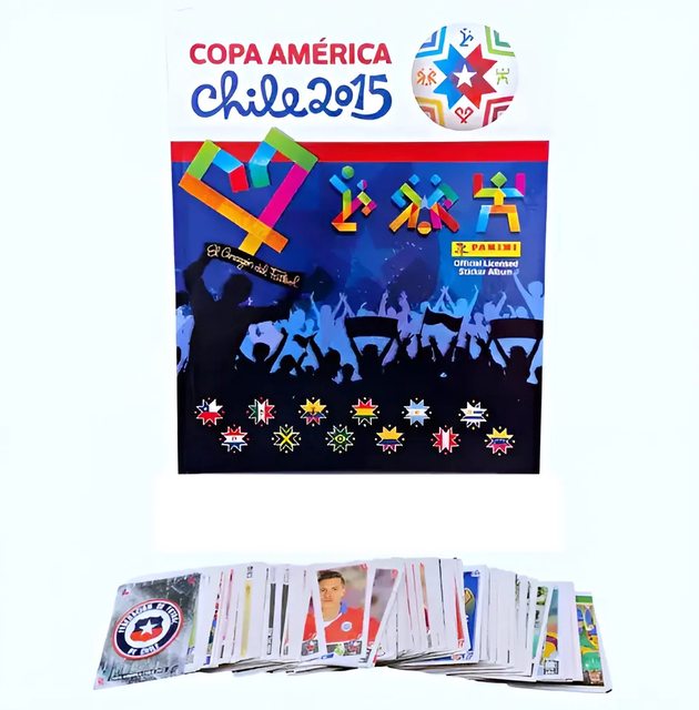 Copa América 2015 Chile: Álbum Completo A Pegar