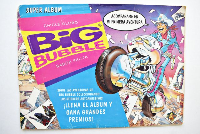 Bid Bubble, Super Álbum (Big Bubble, 1995): Tiene 12 Láminas (Álbum)