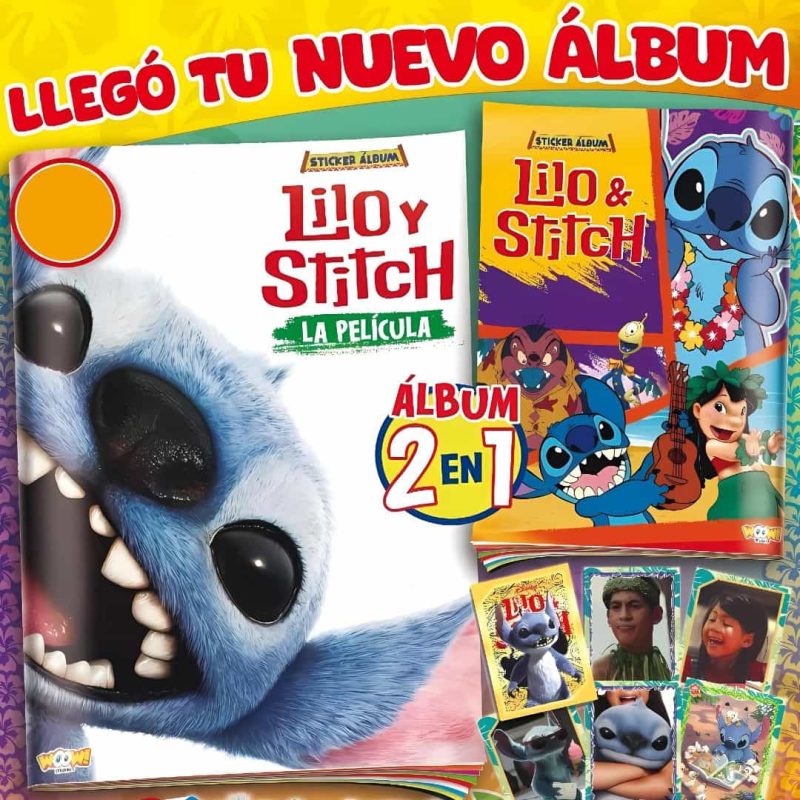 . 1 Álbum PREVENTA: LILO & STITCH [ 2X1 ]: Álbum Completo A Pegar