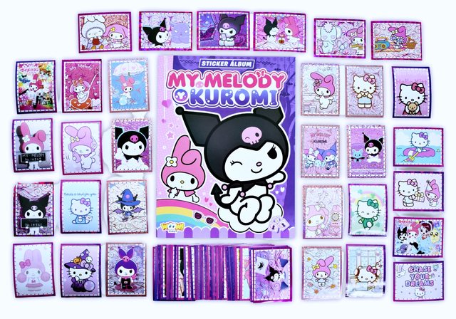 . Kuromi, My Melody: Álbum Completo A Pegar