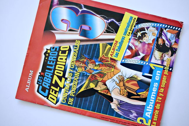 Caballeros Del Zodiaco 3, La Película (Navarrete, 1996): Álbum Vacío (Sin láminas)