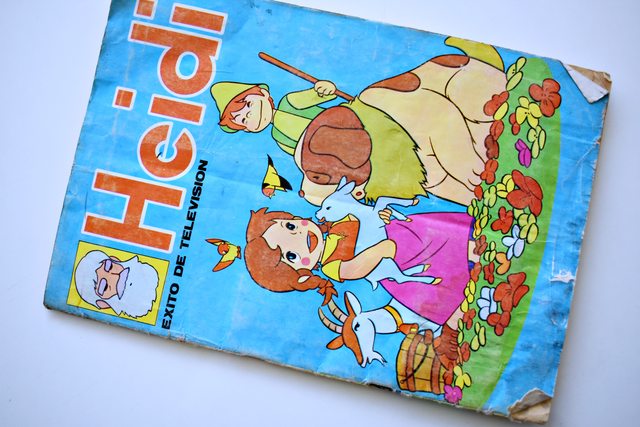 Heidi (Exito de TV, 1975): Tiene 92 Láminas