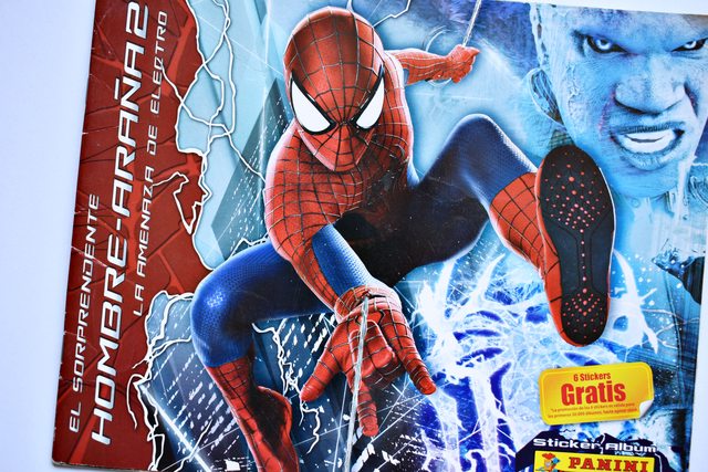 Spider Man: El Sorprendente Hombre Araña 2 (Panini, 2014): Álbum Vacío (Sin láminas)