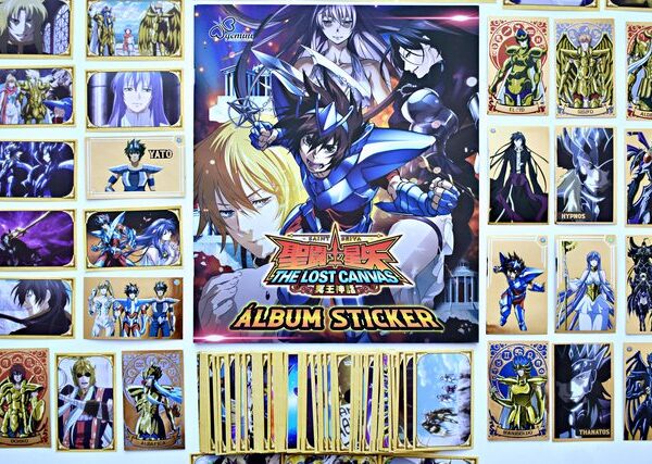 Caballeros Del Zodiaco Lost Canvas [Lienzo Perdido]: Álbum Completo A Pegar foto 1
