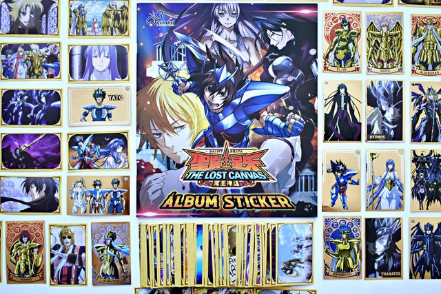 Caballeros Del Zodiaco Lost Canvas [Lienzo Perdido]: Álbum Completo A Pegar