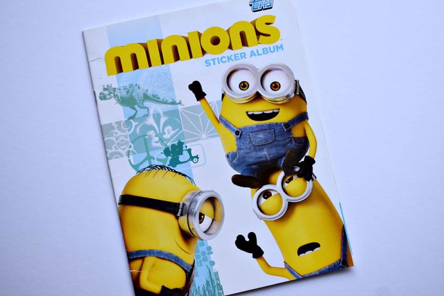 Minions (Topps, 2015): Álbum Vacío (Sin láminas)