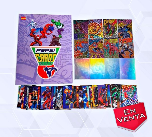 Pepsi Cards Marvel
