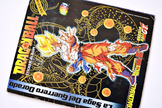 Dragon Ball Guerrero Dorado Negro (Salo, 2004): Faltan 15 Láminas (Álbum)