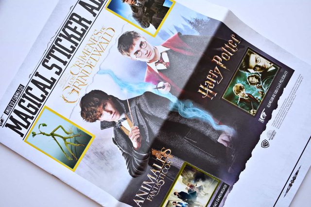Animales Fantasticos Los Crimenes de Grindelwald (Panini, 2018): Álbum Vacío (Sin láminas)