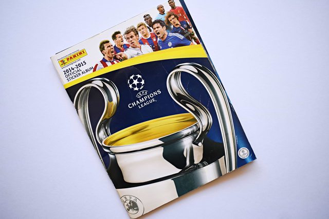 UEFA Champions League 2014-2015 (Panini, 2014): Tiene 164 Láminas (Álbum)