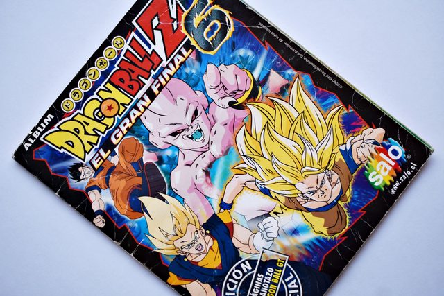 Dragon Ball Z6 (Salo, 2000): Álbum Completo (Con todas sus láminas pegadas)