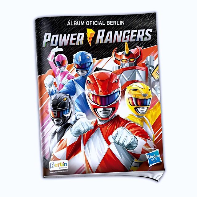 Power Ranger Tapa Blanda [Berlin]: Álbum Completo A Pegar