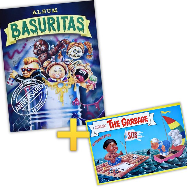 . Álbum Promo: Basuritas [Grande & Mini] Álbumes Completos A Pegar