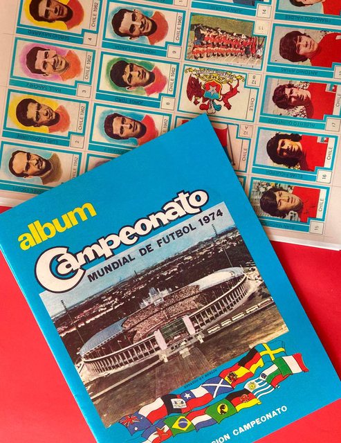 Copa Mundial 74' Alemania: Álbum Completo A Pegar