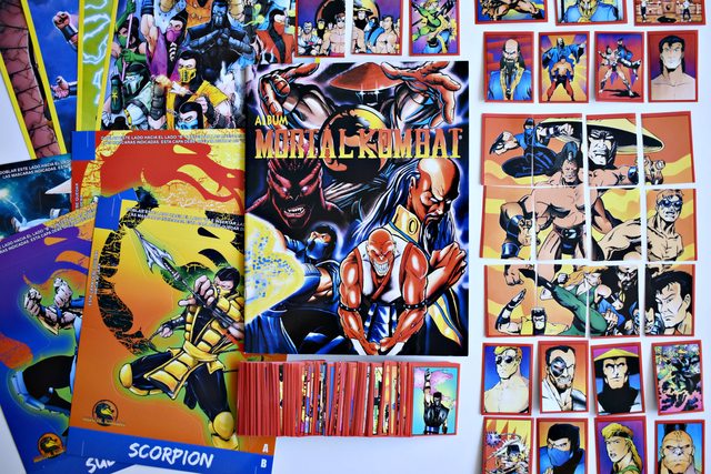 Mortal Kombat (1995): Álbum Completo A Pegar