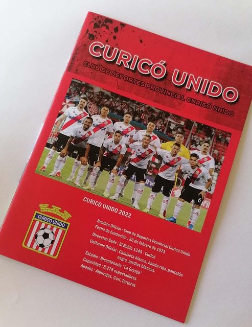 Curico Unido (1973-2022) Álbum Del Club Deportivo: Álbum Completo (Con láminas impresas)