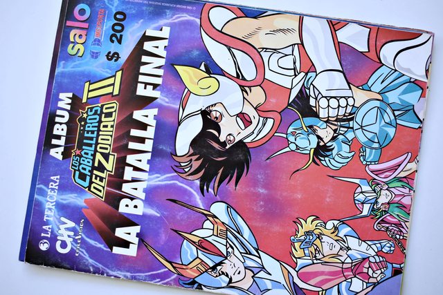 Caballeros Del Zodiaco 2, Batalla Final (Salo, 1996): Tiene 56 Láminas