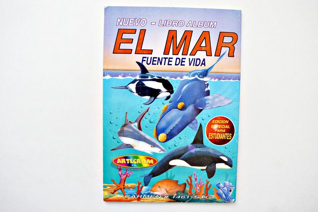 El Mar Fuente de Vida (Variante) (Artecrom, 1991): Tiene 17 Láminas (Álbum)