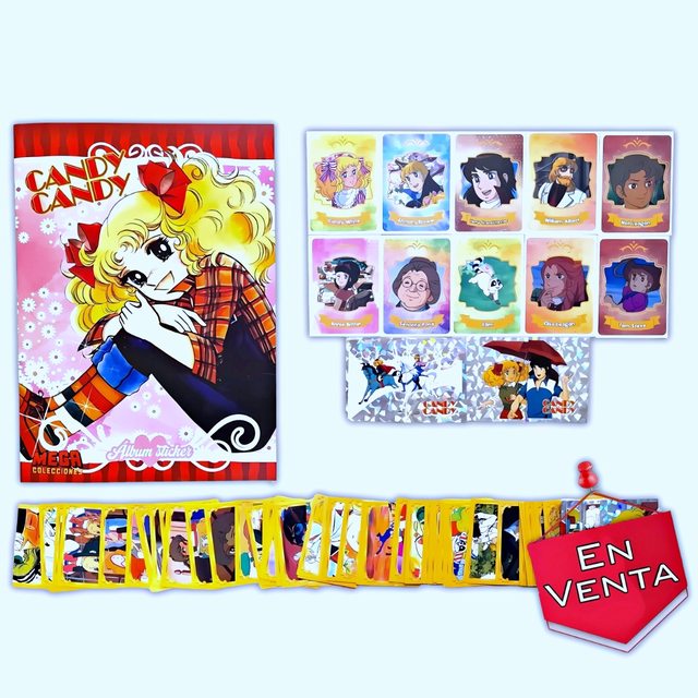 Candy, Mini Álbum: Álbum Completo A Pegar