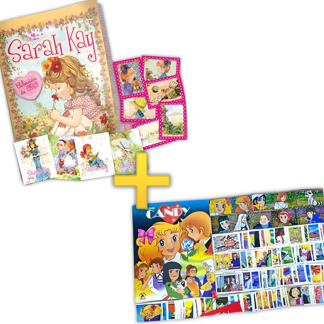 . Álbum Promo: Sarah Kay + Candy Completos A Pegar