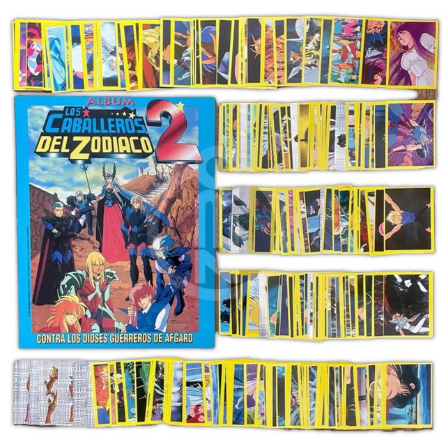 Caballeros Del Zodiaco 2: Álbum Completo A Pegar