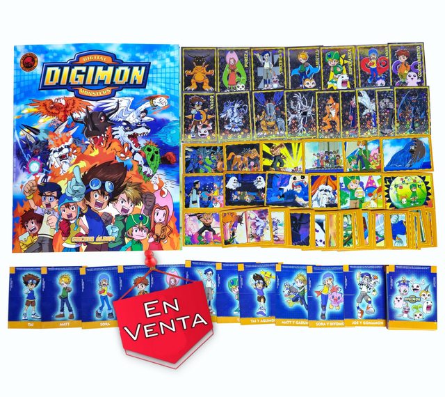 Digimon: Álbum Completo A Pegar