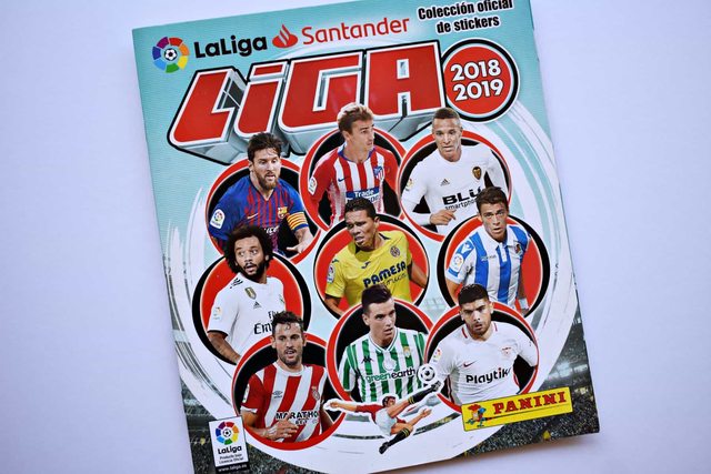 Liga Española 2018-2019, LaLiga Santander Liga 2018-2019 (Panini, 2018): Faltan 1 Láminas (Álbum)