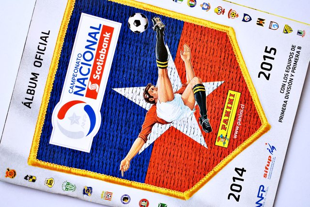 Fútbol 2014-2015, Fútbol Scotiabank 2014-2015 (Panini, 2014): Álbum Vacío (Sin láminas)