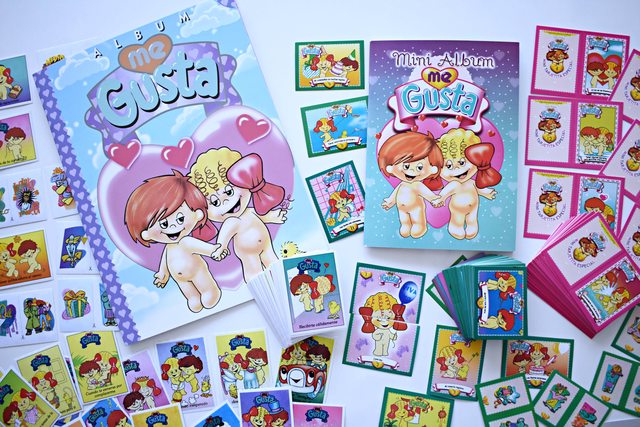 . 1 Álbum Promo: Me Gusta [Mini & Grande] Álbumes Completos A Pegar