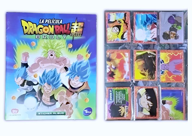 Dragon Ball Super - Broly - La Película (Big-Bang): Álbum Completo A Pegar