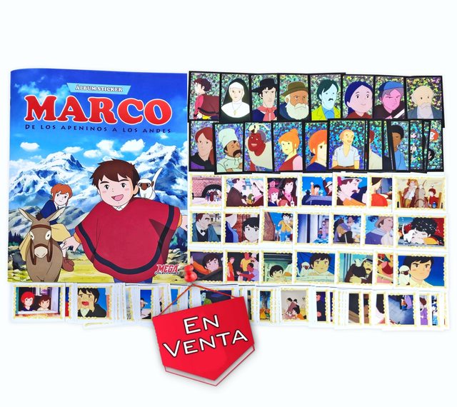 Marco: De los Apeninos a Los Andes: Álbum Completo A Pegar