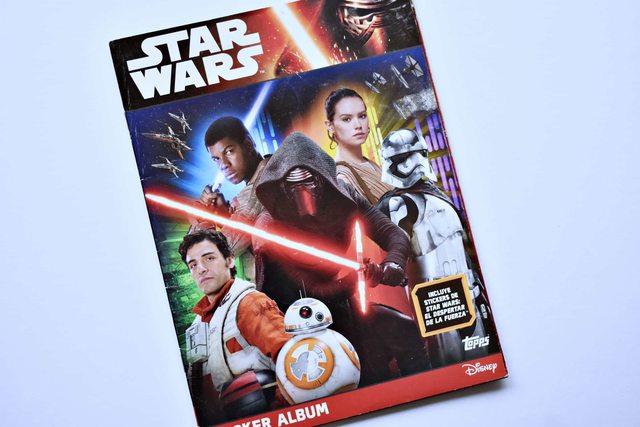 Star Wars The Force Awakens (Topps, 2016): Faltan 6 Láminas (Álbum)