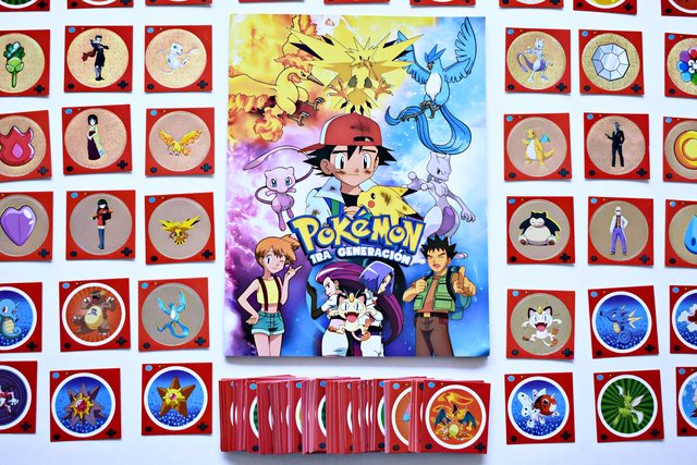 Pokémon, 1ra Generación: Álbum Completo A Pegar