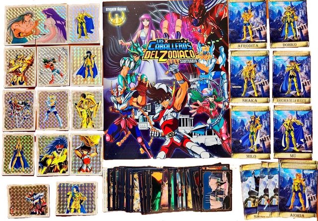 Caballeros Del Zodiaco, Santuario: Álbum Completo A Pegar