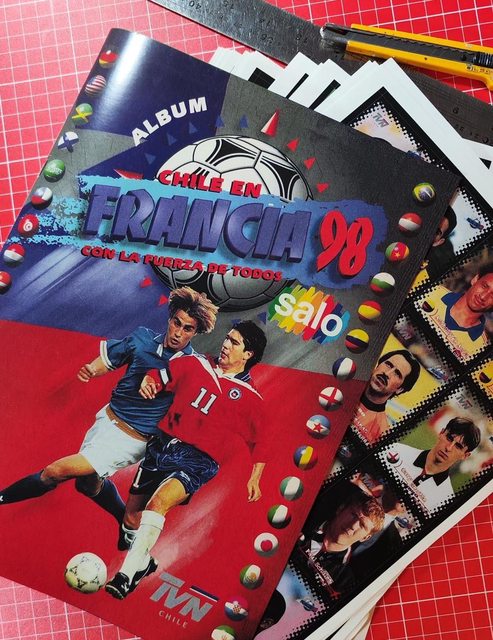 Copa Mundial 98' Francia: Álbum Completo A Pegar